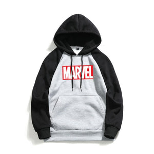 Letter Printed Men's Hoodie