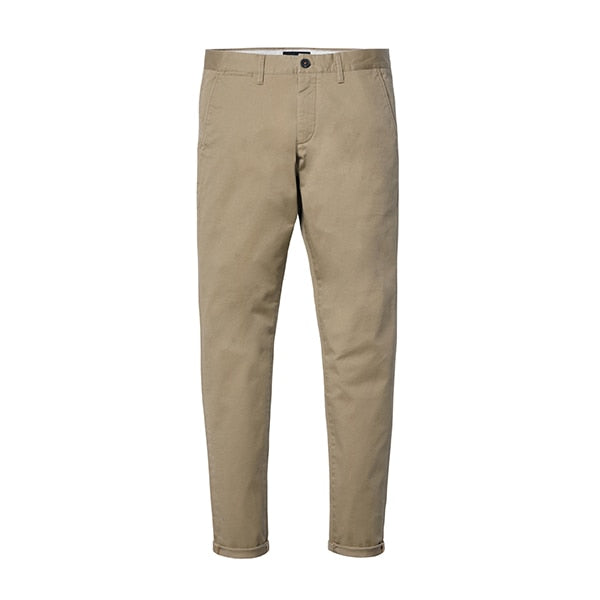 Slim Cotton Pants for men