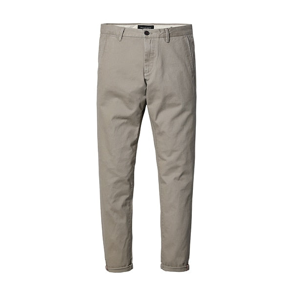 Slim Cotton Pants for men