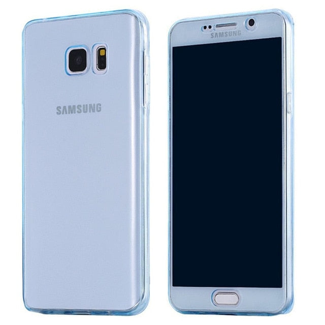 Double Silicon Case For Galaxy Phones