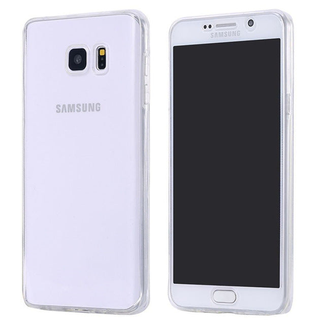 Double Silicon Case For Galaxy Phones