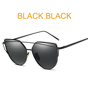 New Style Flat Lens Glasses For Women