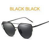 New Style Flat Lens Glasses For Women