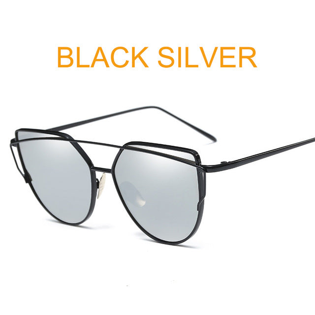 New Style Flat Lens Glasses For Women