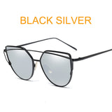 New Style Flat Lens Glasses For Women