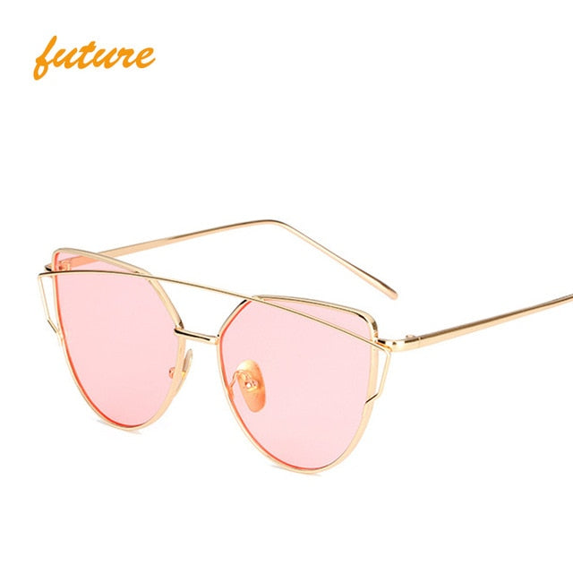 New Style Flat Lens Glasses For Women