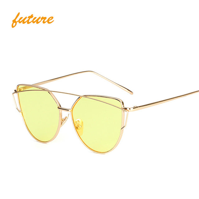 New Style Flat Lens Glasses For Women